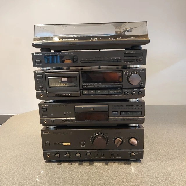 TECHNICS STEREO SYSTEM with turntable £515.00 PicClick UK