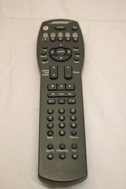 Bose Universal Remote Cinemate Codes FOR SALE! - PicClick UK
