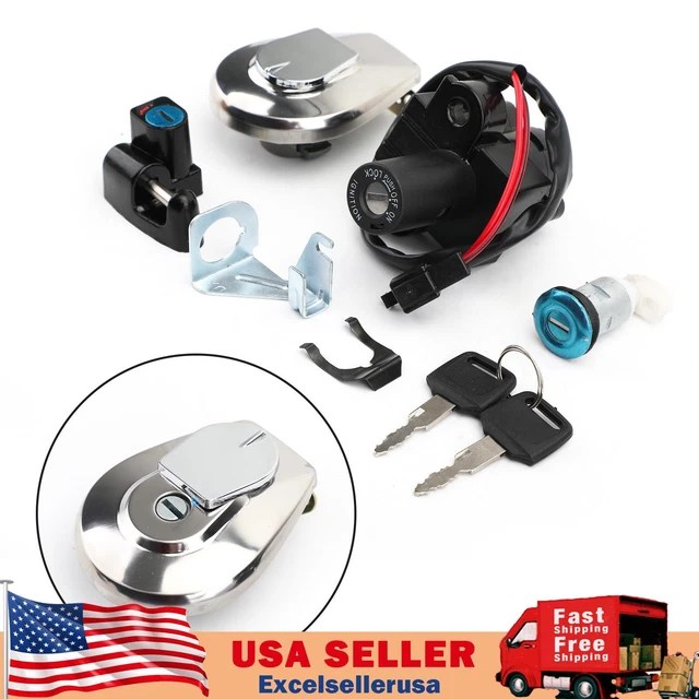 IGNITION SWITCH LOCK Fuel Gas Cap Key Set For Honda CB750 F2 9201