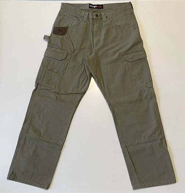 WRANGLER RIGGS WORKWEAR Ripstop Ranger Cargo Pants Men's Size 33 x 32