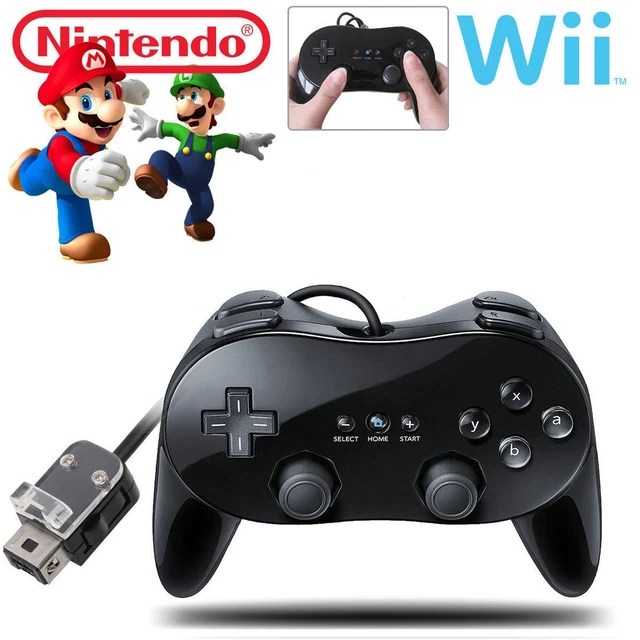 NEW PRO CLASSIC Game Controller Pad Console Joypad For Nintendo Wii