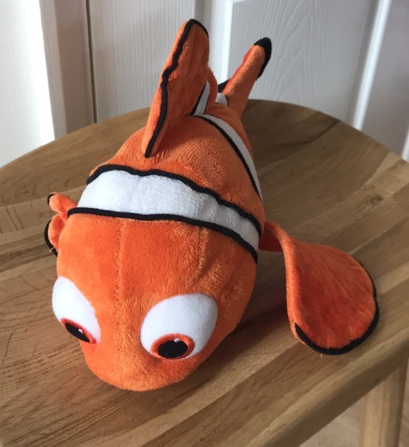 DISNEY STORE EXCLUSIVE Nemo Finding Nemo Clown Fish Plush Soft toy