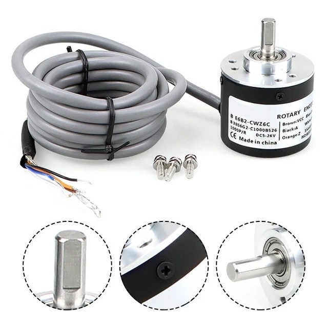 NPN PUSH PULL Encoder E6B2CWZ6C Involucro in metallo incrementale 100