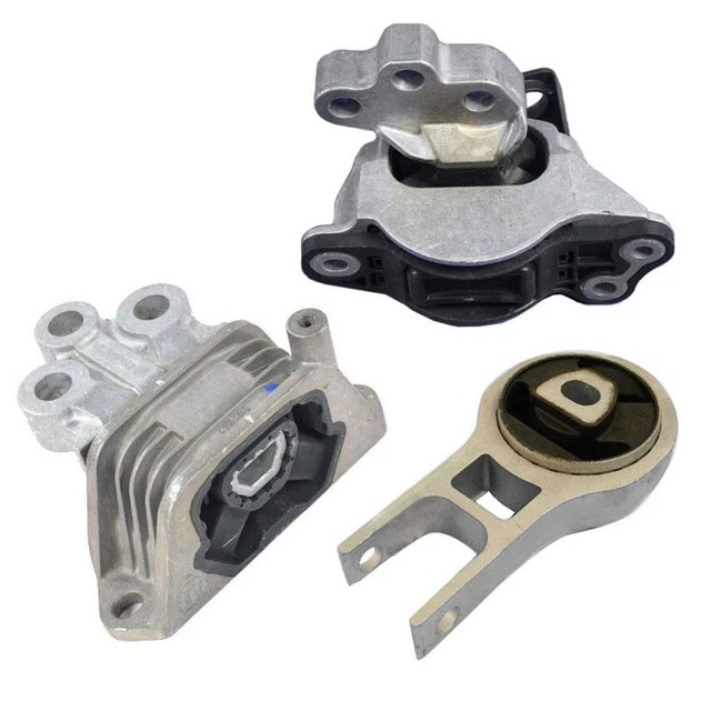 FRONT ENGINE MOUNTS & Torque Strut Mount 3pc Kit fits Fiat 500L 1.4L