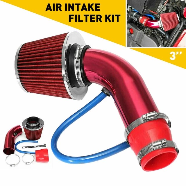 COLD AIR INTAKE Filter Induction Kit Pipe Power Flow Hose System