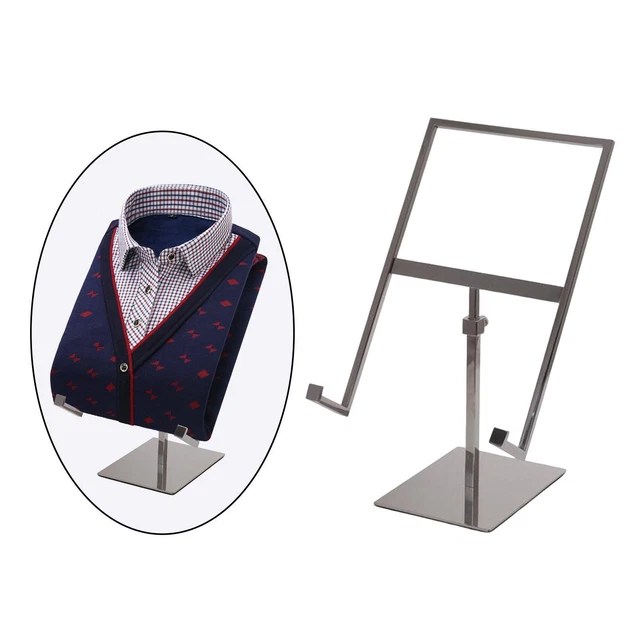 STAINLESS STEEL T Shirt Display Rack Tabletop T Shirt Pallet T Shirt