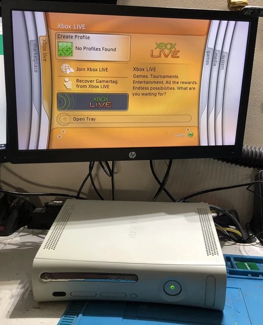 XBOX 360 FLACON Real Jtag Not Rgh White Console Only Blades Dash Hdmi £