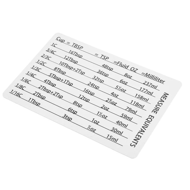 REFRIGERATOR KITCHEN MEASUREMENT Conversion Chart Scale