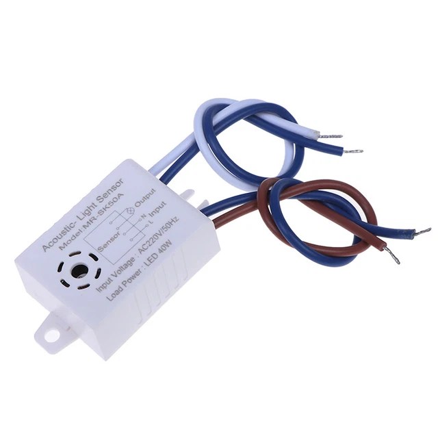 AUTOMATIC STREET LIGHT Switch 220V 50/60Hz SoundLight Controlled