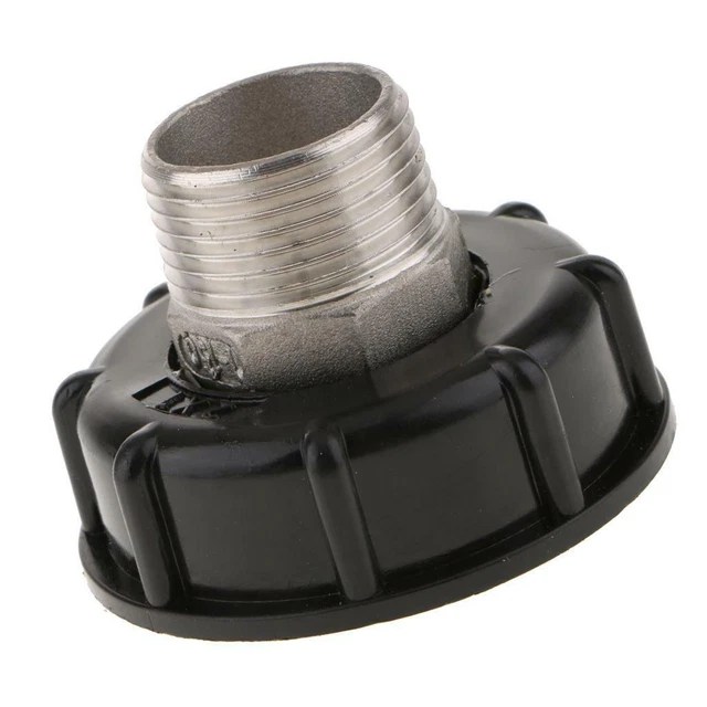 WATER TANK CONNECTOR Bulkhead Tank Fitting, IBC Tote Tanks Drain