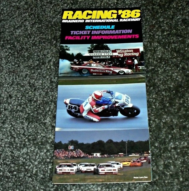 VINTAGE BRAINERD RACEWAY Minnesota Drag Racing, Motorcycle Racing BIR