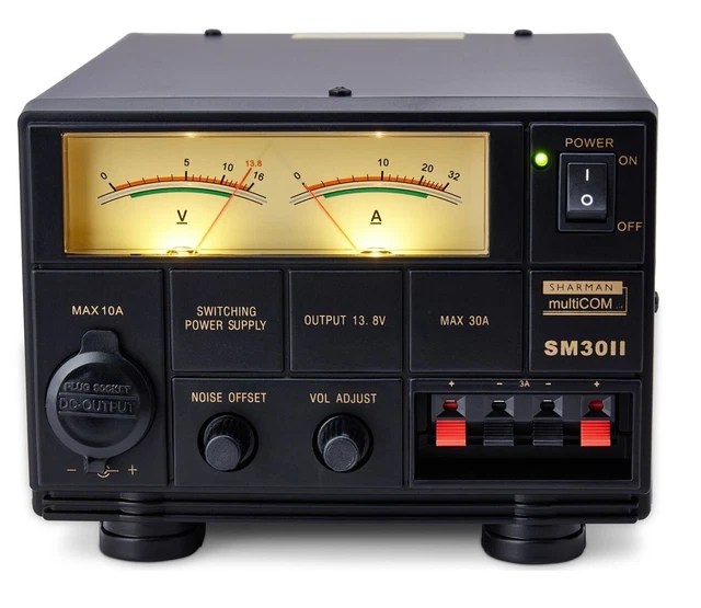 CB RADIO HAM SSB POWER SUPPLY 30 AMP 220V AC 5060 Hz 815V DC £95.