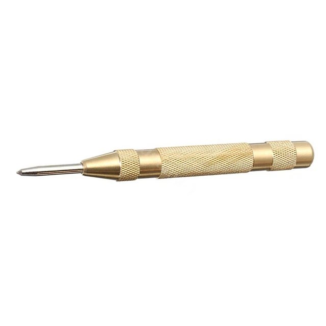 GOLDEN AUTOMATIC CENTER Pin Punch Spring Loaded Marking Starting Holes