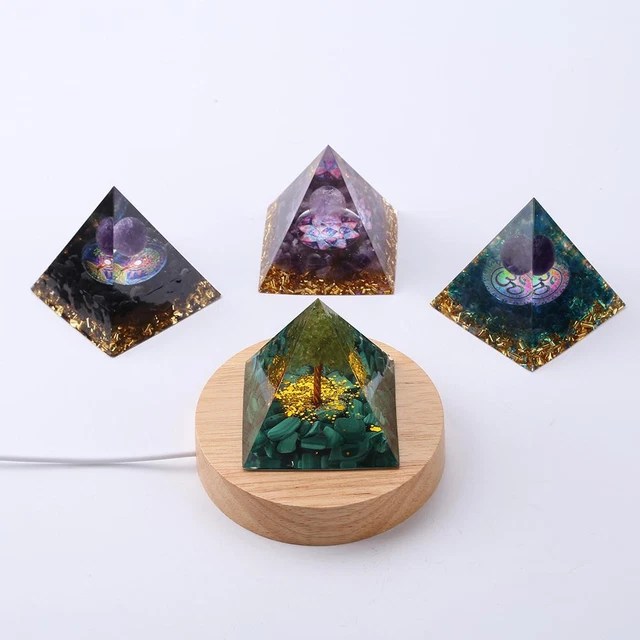 USB SOCKET SWITCH Control Wood Light Base Display Stand Lamp Holder