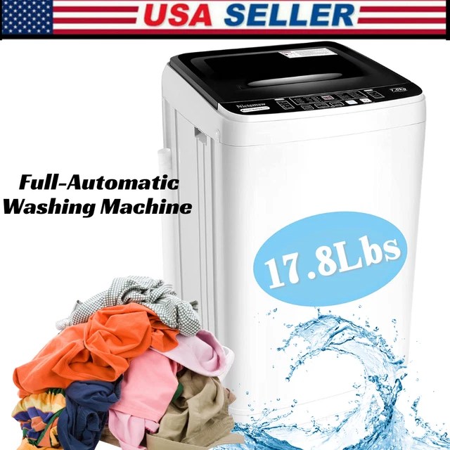 PORTABLE FULLAUTOMATIC WASHING Machine Compact PowerfulWasher with