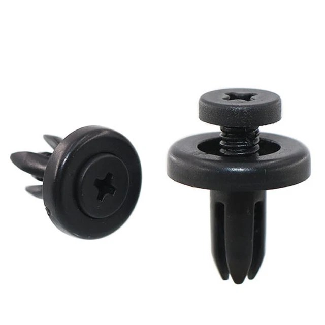 10 CAR INNER Fender Wheel Well Plastic Rivet Clips for Honda 5.15