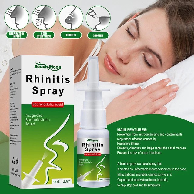 20ML RHINITIS NOSE Spray Nasal Spray Chronic Sinusitis Natural Herbal
