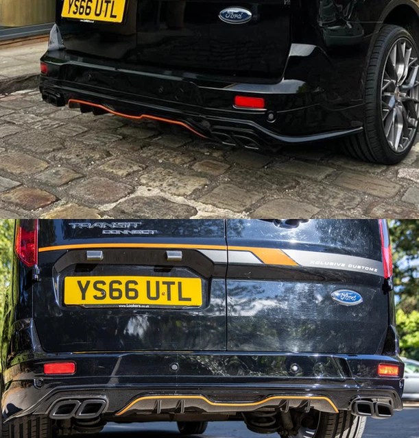 FORD REAR SPOILER AddOns Transit Connect 2018 V2 Rear £544.50