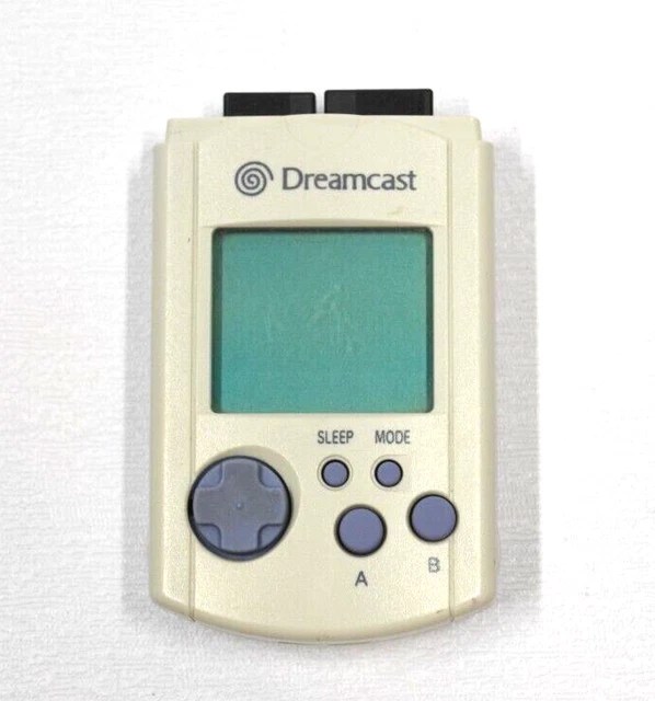 SEGA DREAMCAST VISUAL Memory Unit VMU Memory Card HKT7000 NEEDS