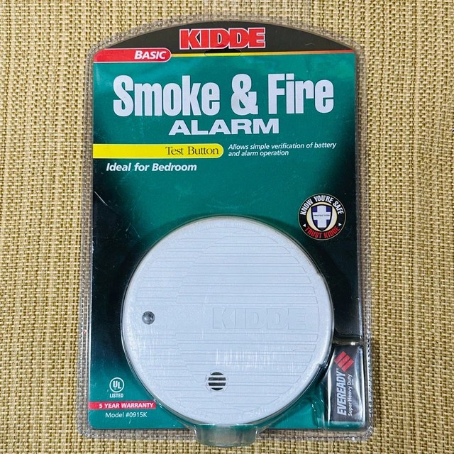 KIDDE 9015K BASIC Battery Operated Smoke And Fire Alarm 11.95 PicClick
