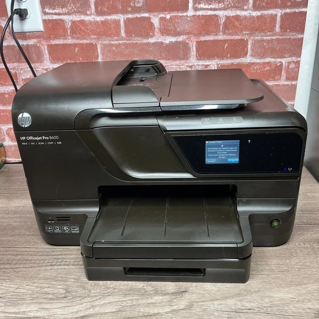 HP OFFICEJET PRO 8600 Plus AllInOne Inkjet Printer Ink Tested Working