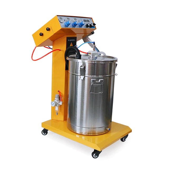 ELECTROSTATIC SPRAY POWDER Coating System Machine Spraying Gun Paint