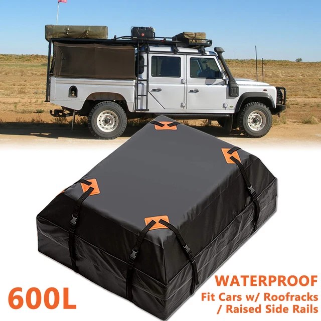600L FOR LAND Rover Defender Travel Roof Rack Box Storage Cargo Luggage