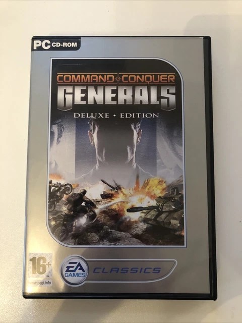 COMMAND & CONQUER Generals Deluxe Edition PC Windows Computer Game £4.99 PicClick UK