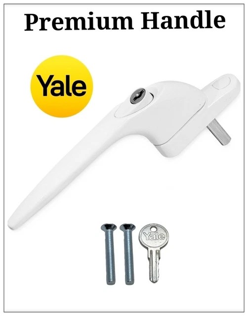 YALE UPVC WINDOW Handle Universal Espag Key Locking For Double Glazing