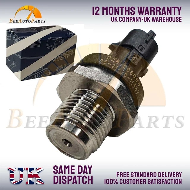FOR RANGE ROVER SPORT Fuel Rail High Pressure Sensor 3.0 D L320 L494 £