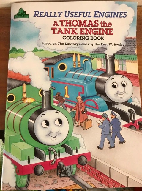THOMAS THE TANK Engine Colouring Book £2.20 - PicClick UK