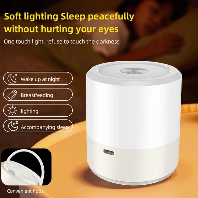 NIGHT LIGHT DIMMABLE LED Sensor Bedside Table Lamp Soft Light £5.72