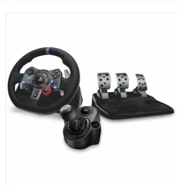 LOGITECH G29 DRIVING Force Racing Steering Wheel , Gear stick,Pedals