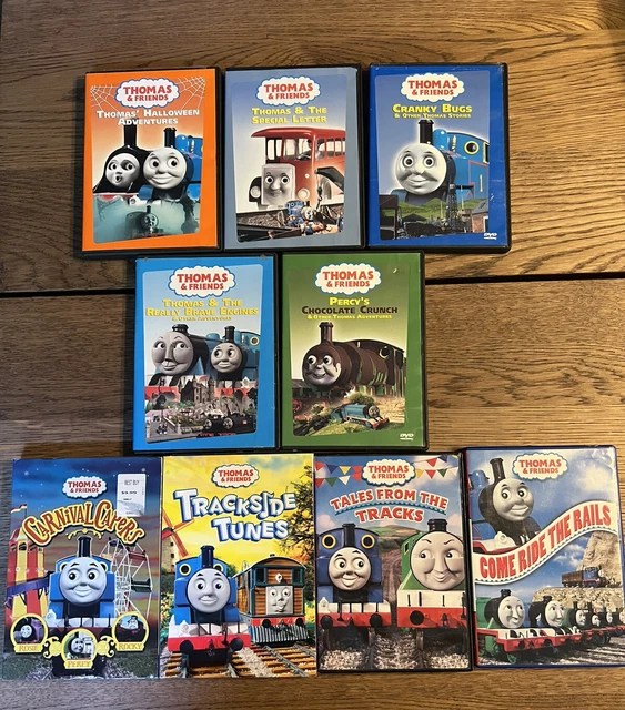 THOMAS THE TANK Engine And Friends Train DVD Lot Of 9 Movies £26.84