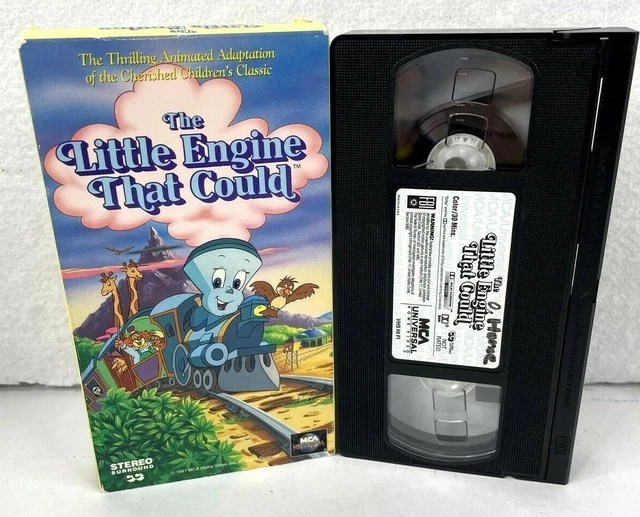 THE LITTLE ENGINE That Could VHS Video Tape 1991 Booker Animation Watty