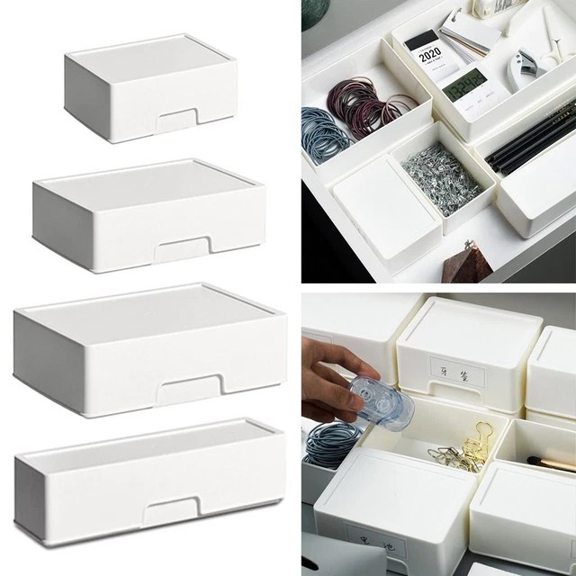 STORAGE BIN COSMETICS Tray Divider Divide Drawer Organizer Drawers