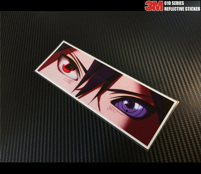 REFLECTIVE SASUKE NARUTO Anime JDM Car Sticker N35 EUR 8,00 PicClick FR
