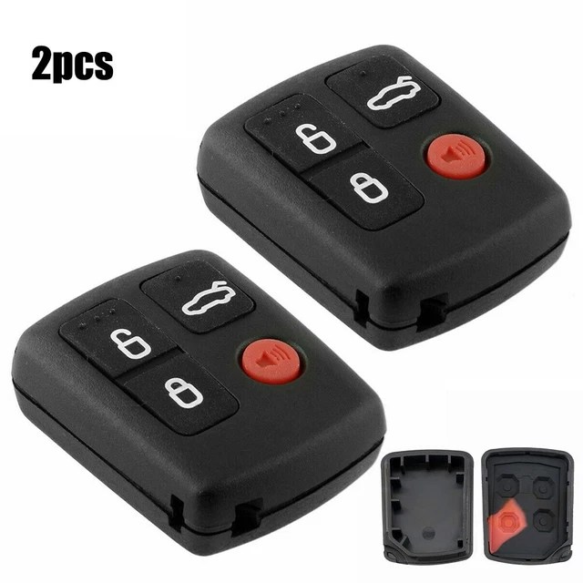 4 BUTTON KEYPAD Keyless Entry Remote Case Shells for Falcon BF/BA