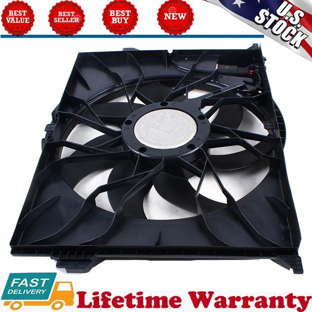AUTO RADIATOR COOLING Fan Blower Assembly Fit Mercedes Benz S350 S450
