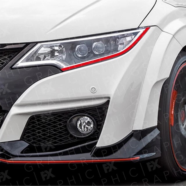 HONDA CIVIC TYPE R Demon Devil Eye Headlight Decals EP3 FK8 FK2 FK3 FN2