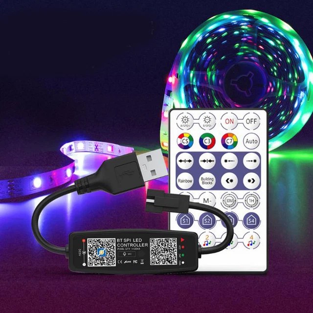 BLUETOOTH APP LED remote Controller For ws2812b ws2811 IC pixel led