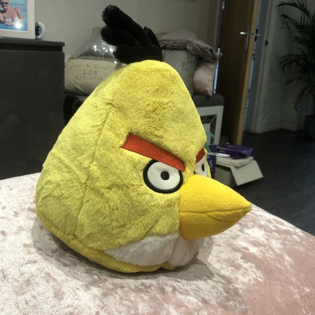 ANGRY BIRDS 5& Basic Plush Yellow Bird £6.00 PicClick UK