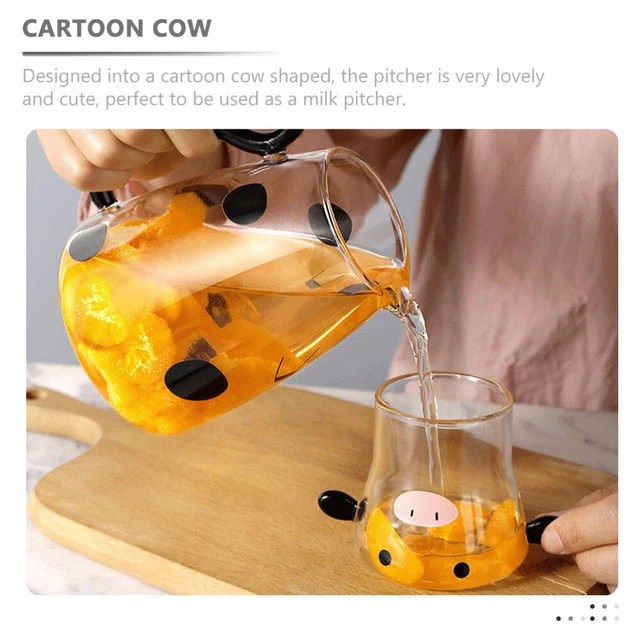 COLD WATER DISPENSER Nightstand set Kettle Cartoon Milk Jug Decanter