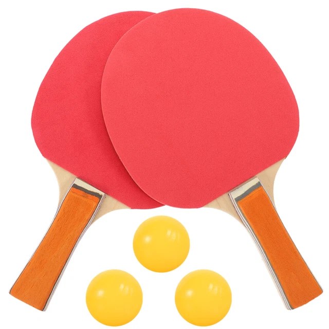 RUBBER TABLE TENNIS Racket Beginner Training pong Board Table Tennis £