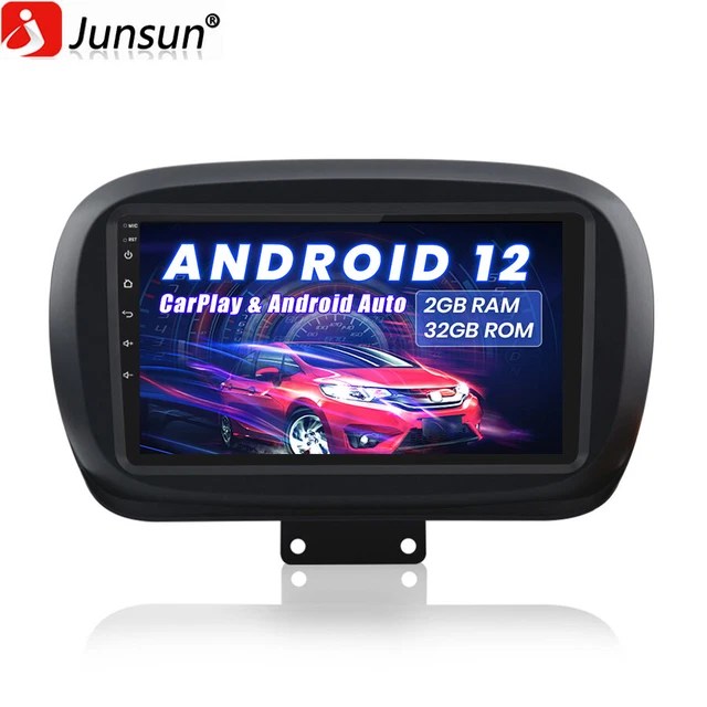 9& ANDROID12 AUTORADIO RDS DAB WiFi GPS DSP Nav Per Fiat 500X 20142020