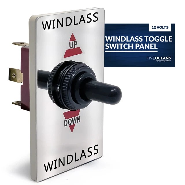 BOAT ANCHOR WINDLASS Toggle Switch, Controlling Up/Down Function, 12V