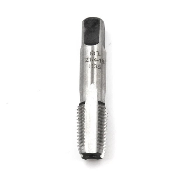 NPT1/4-18 HIGH SPEED Steel Taper Pipe Tap Thread 1/4'' Metalworking
