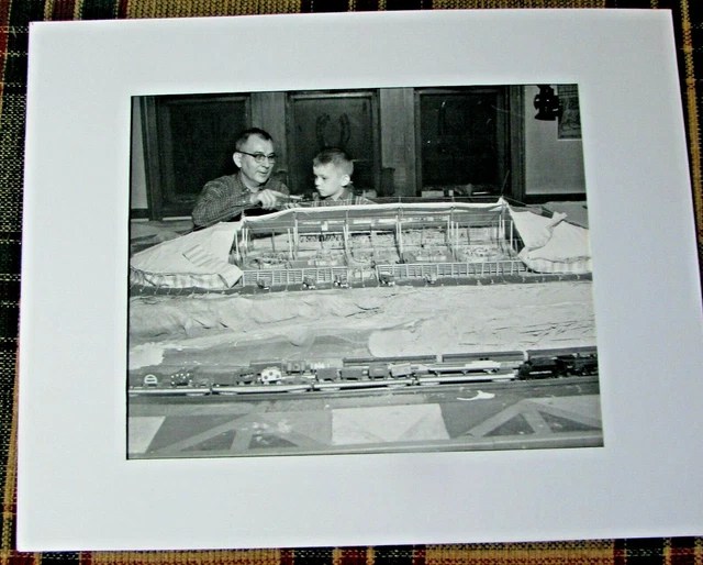 MODEL CIRCUS TRAIN Display Scranton Pa 8 X 10 Premium Matted Print