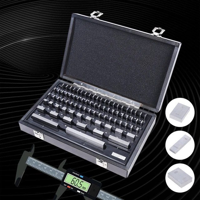 PRECISION TRACK BLOCK Set Gauge Block Set 81pcs Ii Level Grade Manual