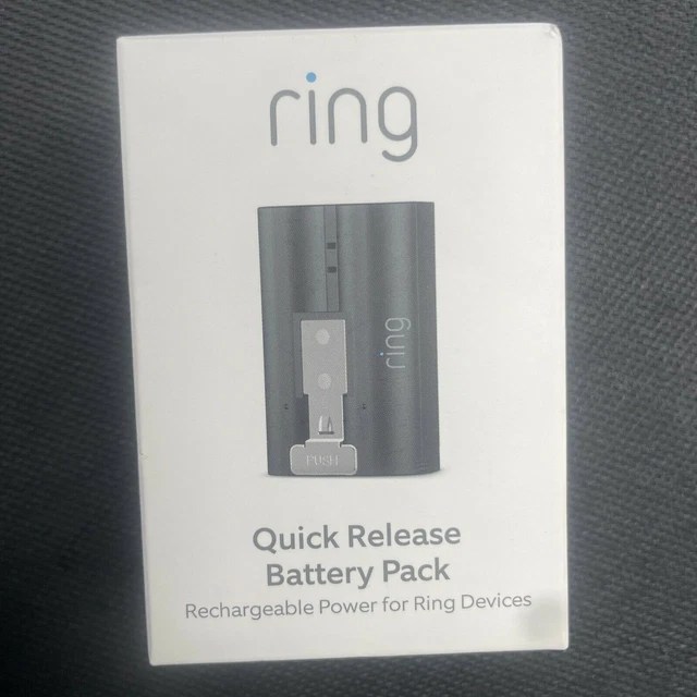 GENUINE RING QUICK Release Battery Pack For Doorbell 2, 3, 4, Stick Up